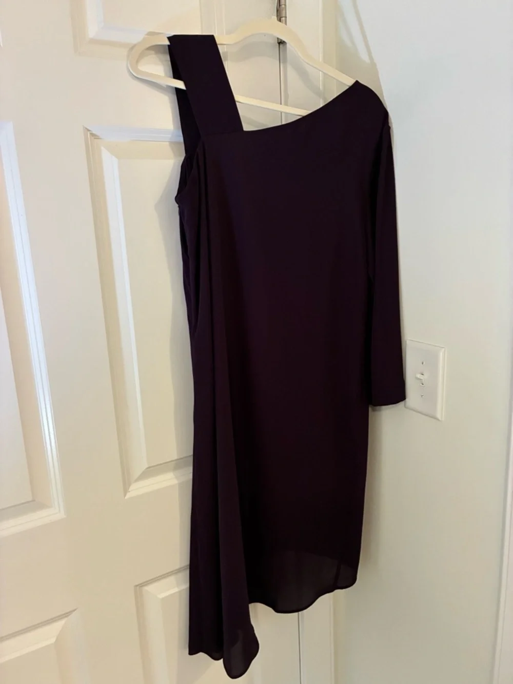 NEW! CROSBY by Mollie Burch Nella Dress in Aubergine 8 - Picture 6 of 6